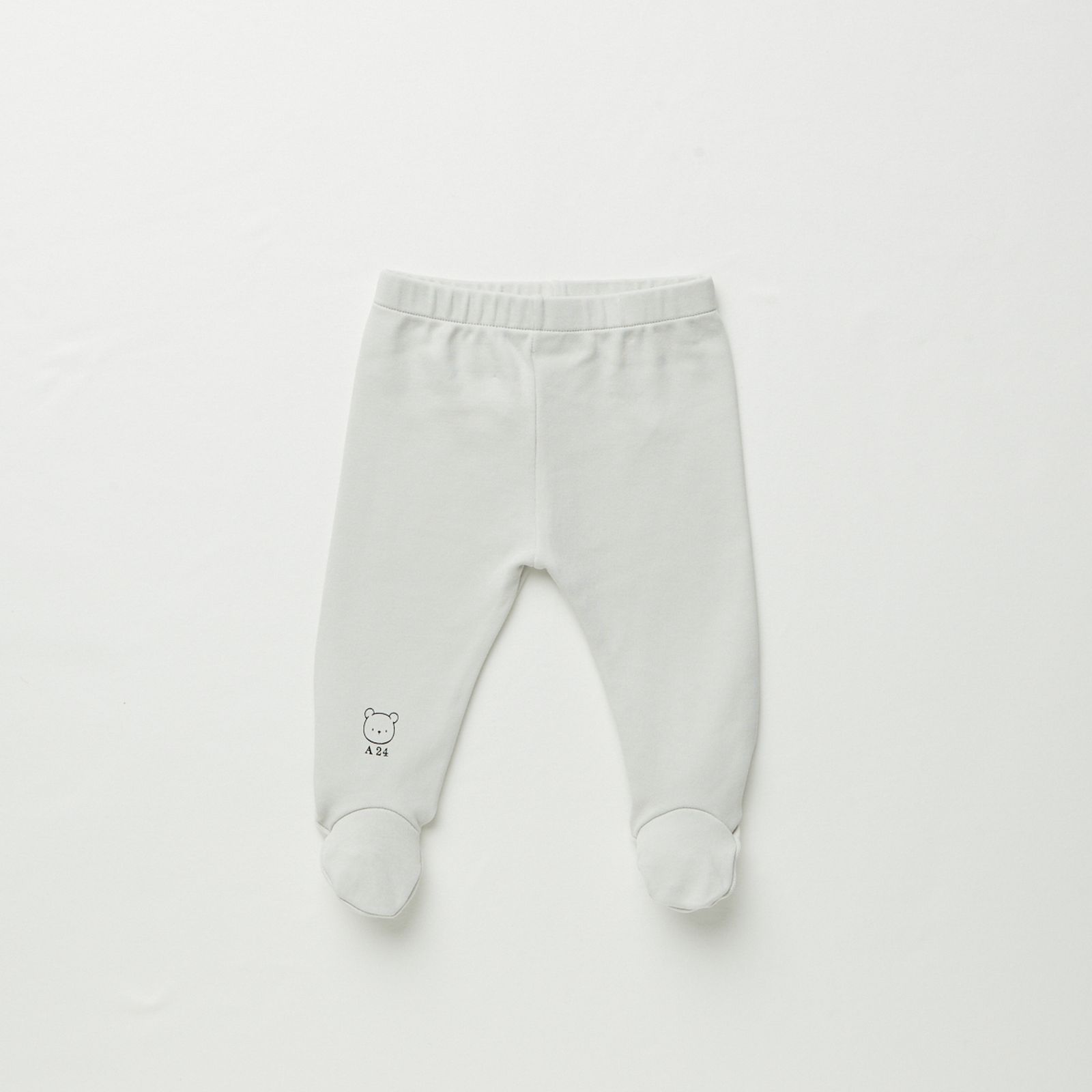 Ghettina con Piede Basico A24 in Cotone ed Elastan, Morbida e Confortevole per Bambini, Ideale per Tutti i Giorni.