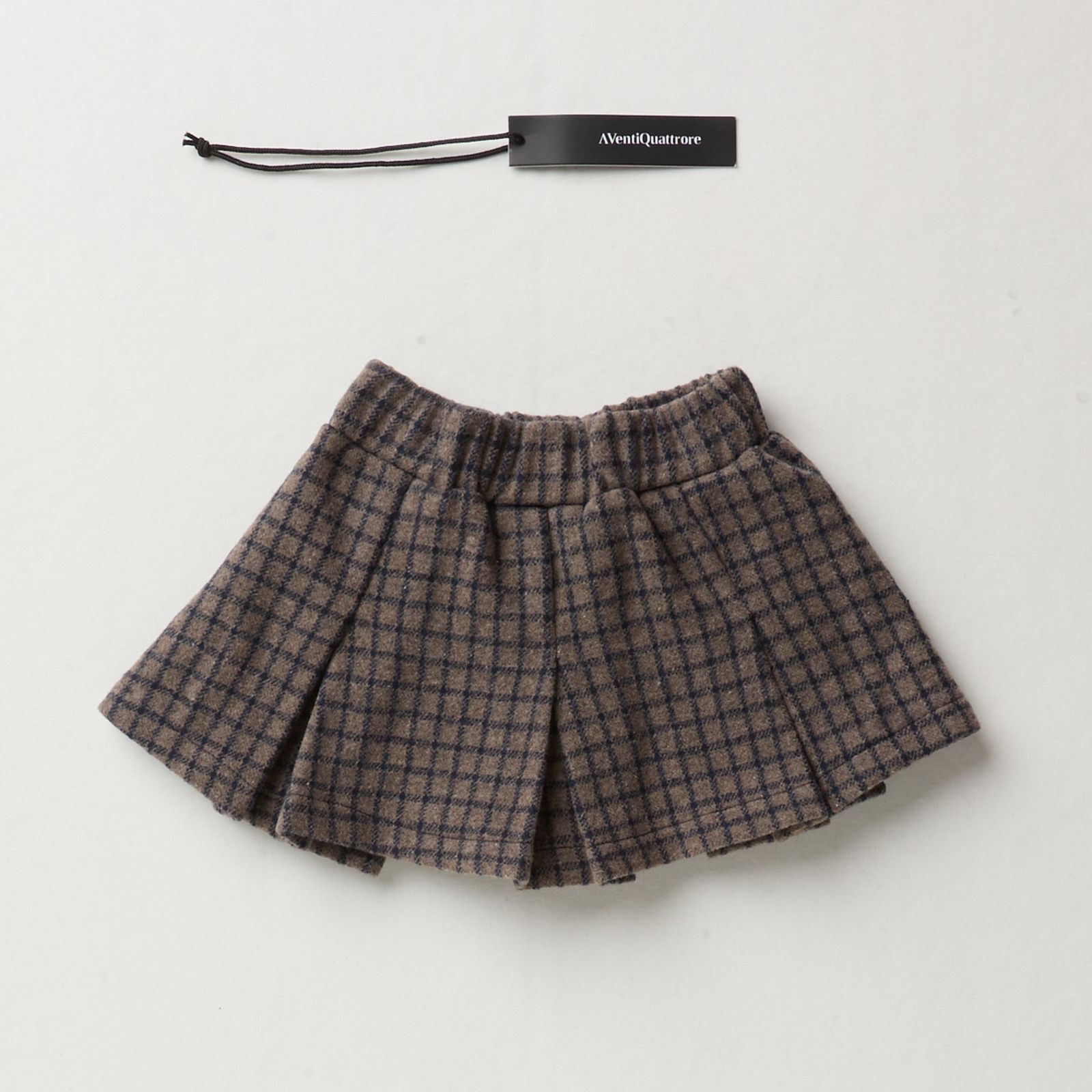 Gonna Quadretto PM per Bambini Elegante e Confortevole Made in Italy