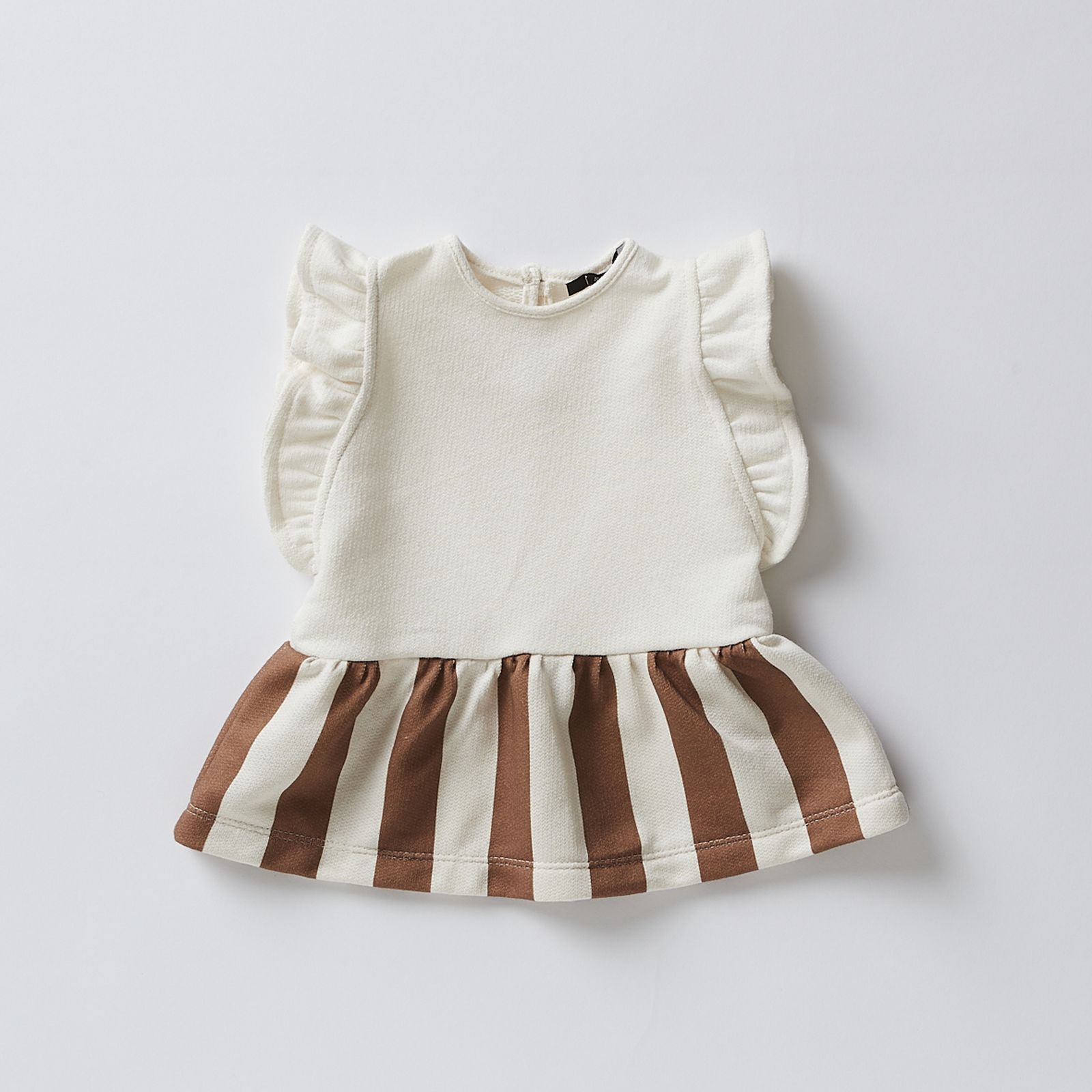 Abitino Balza in Felpa Rigata per Bambini con Design Italiano e Comfort Assoluto