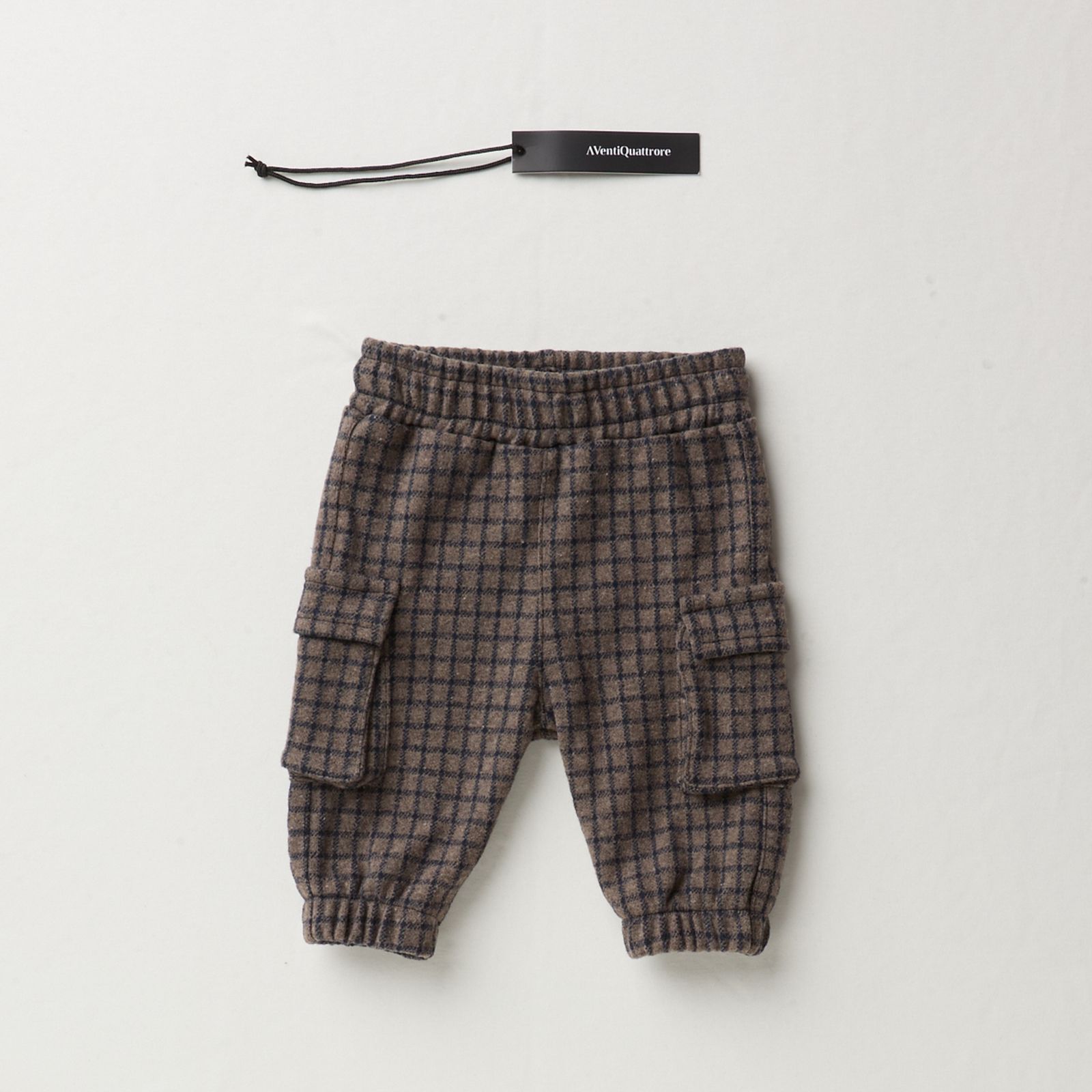 Pantalone Quadretto PM per bambini dal design italiano comodo e alla moda