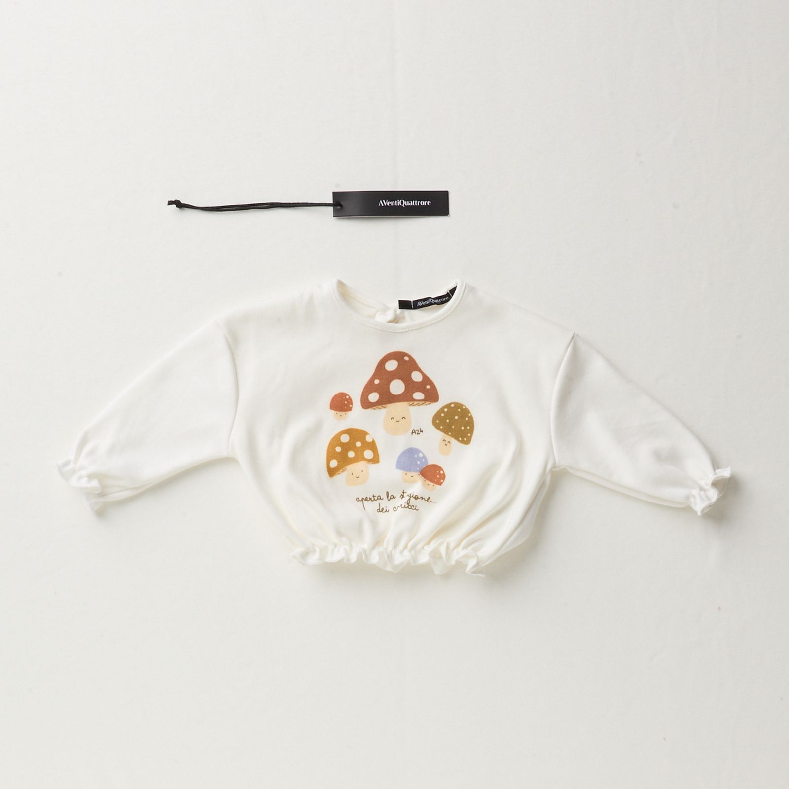 T-Shirt Manica Lunga con Stampe Colorate per Neonati e Bambini Felici