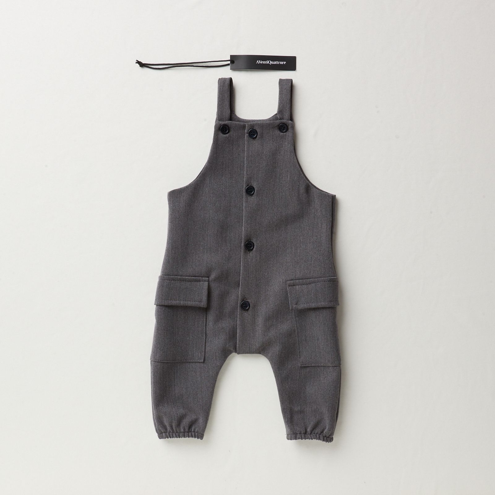 Salopette Vigogna per Bambini Design Italiano per un Comfort Felice e Stile Unico