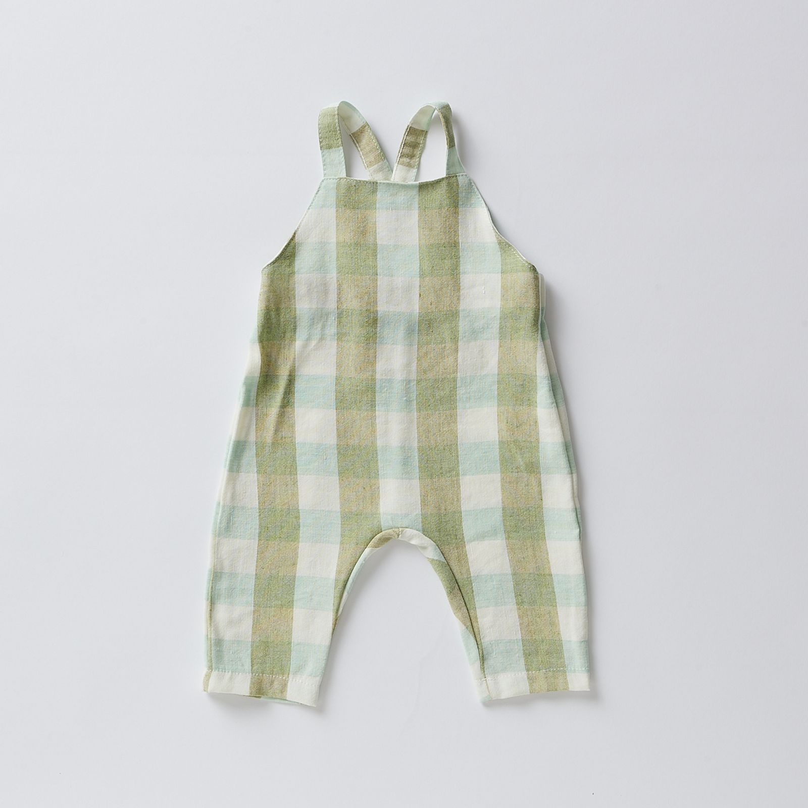 Salopette in Tela Quadrettata per un Look Stile e Comfort per i Tuoi Piccoli