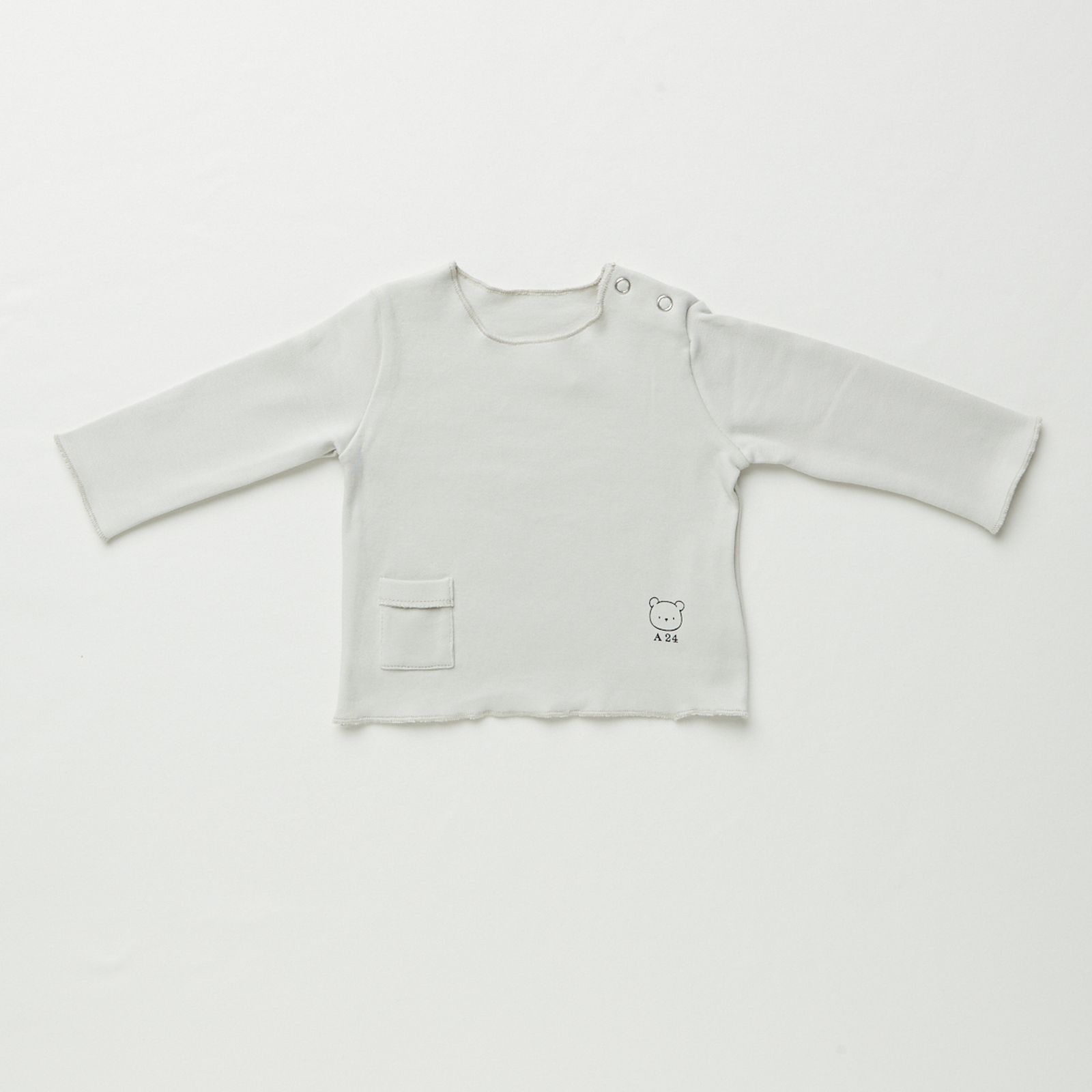 Maglia ML Basico A24 in Cotone ed Elastan per Bambini, Comoda e Versatile per Ogni Occasione Casual.