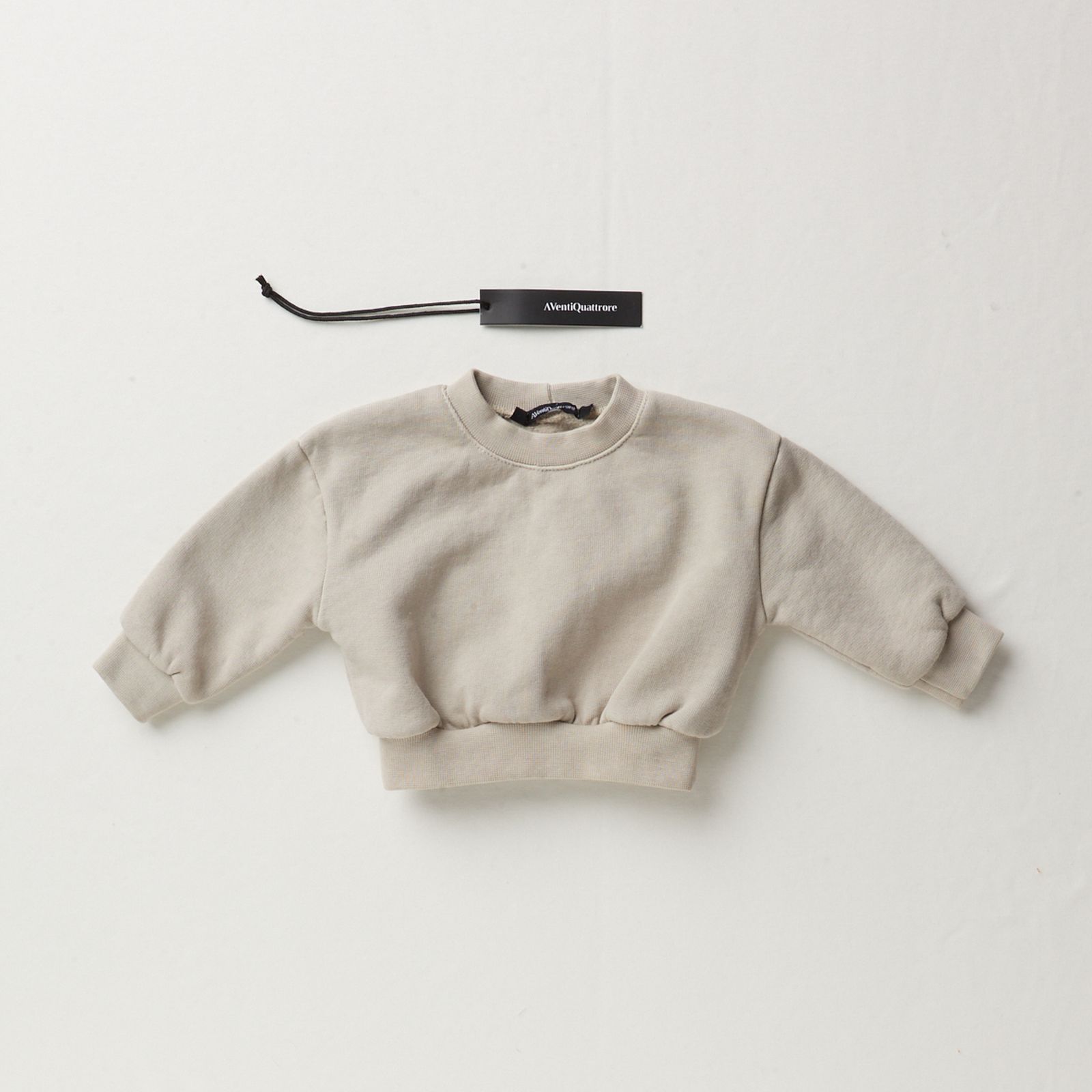Felpa Girocollo Tinto Capo in Cotone 100% per il Comfort dei Tuoi Bambini