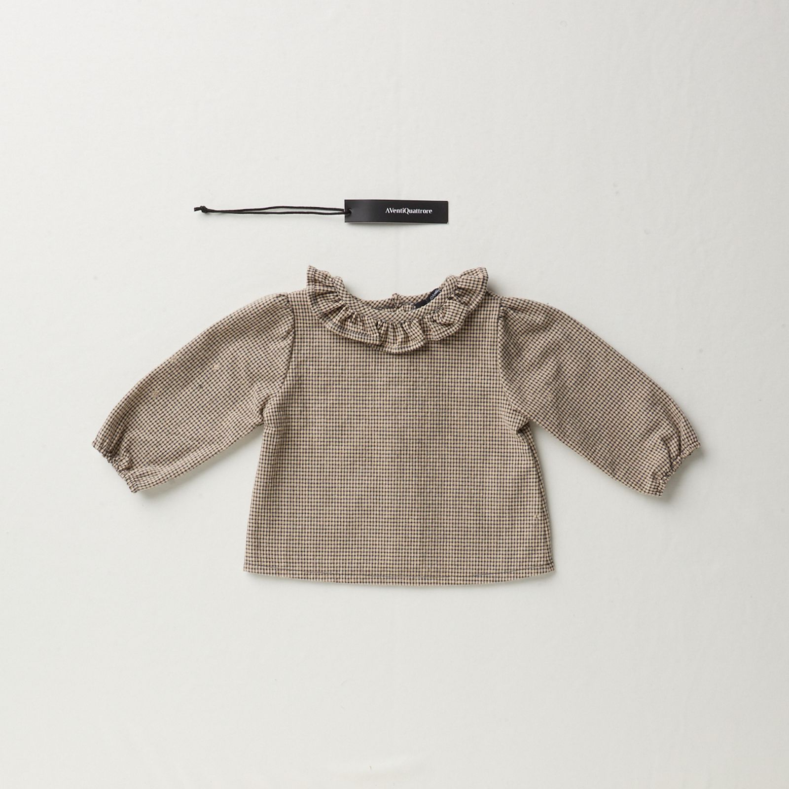 T-Shirt a maniche lunghe Vichy per un look fresco e felice per i tuoi bambini
