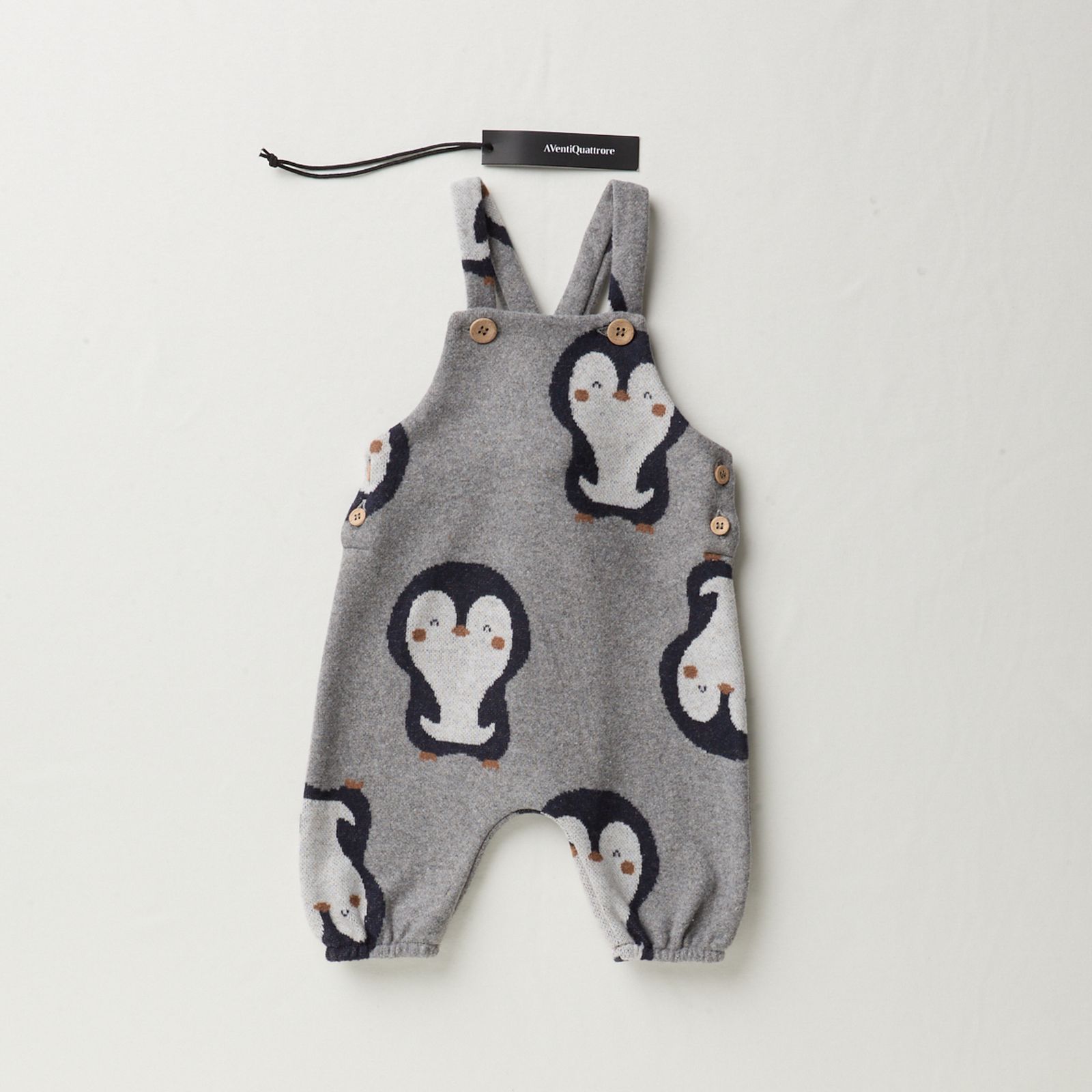 Salopette Pinguini per Bambini Felici con Design Italiano Unico e Confortevole