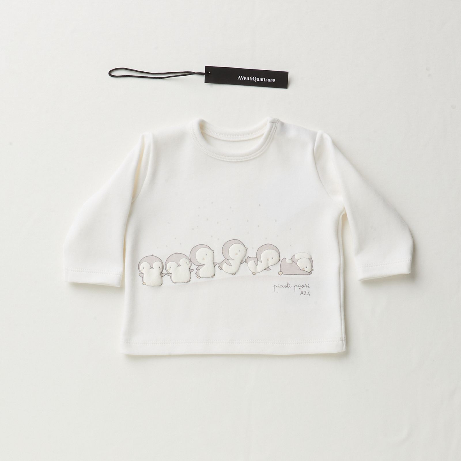 T-shirt manica lunga Nursery in cotone morbido per bambini felici e colorati