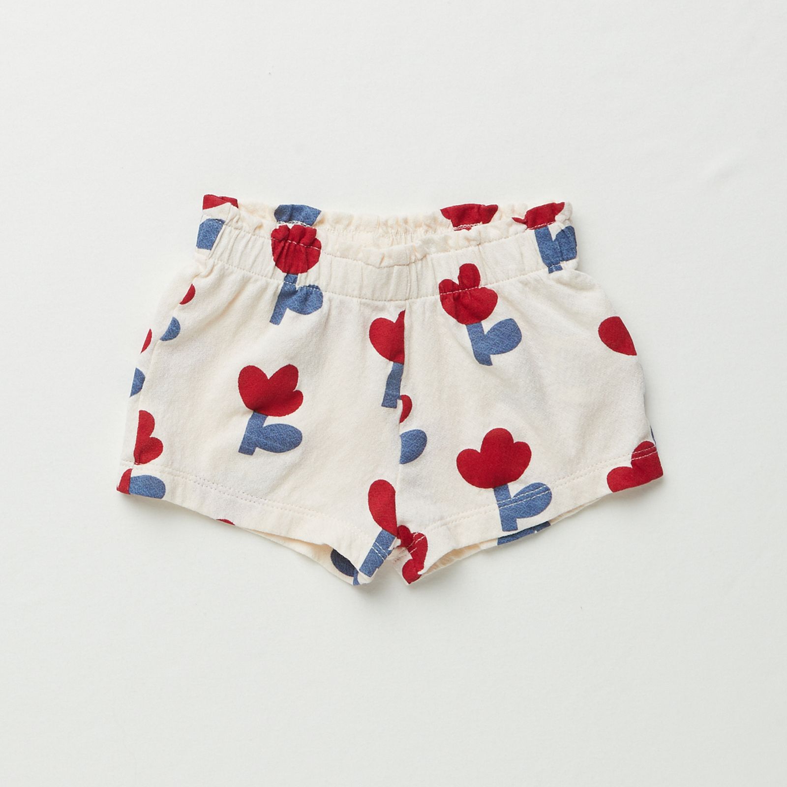 Pantaloncino in Jersey Fiore per Bambini Morbido e Colorato per Ogni Attività e Momento di Gioco