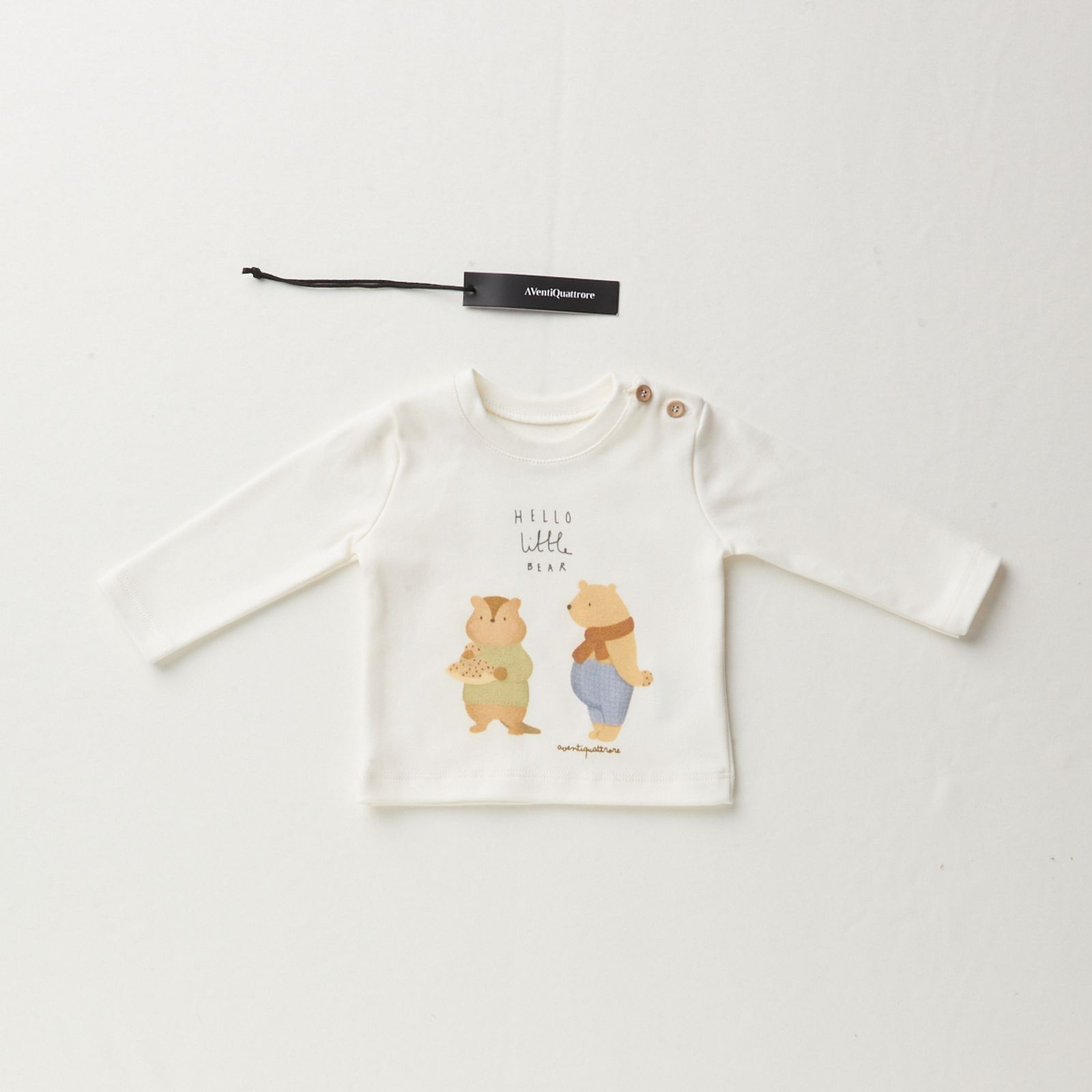 T-Shirt a Manica Lunga con Stampa Colorata per Bambini Felici e Comodi
