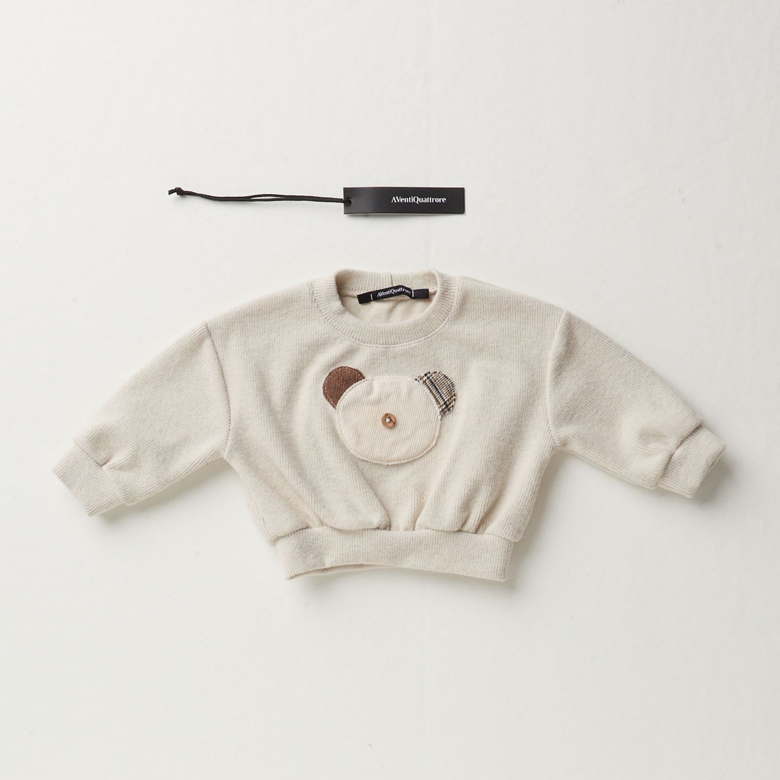 Felpa Girocollo Costa per Bambini con Comfort e Stile Unico del Design Italiano